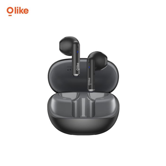 Gambar OLIKE TWS T113 Earphones IPX4 Headset Bluetooth 5.3 Half-Ear Stereo Tahan 38 Jam Garansi Resmi - Black dari Alfira Store undefined Tokopedia