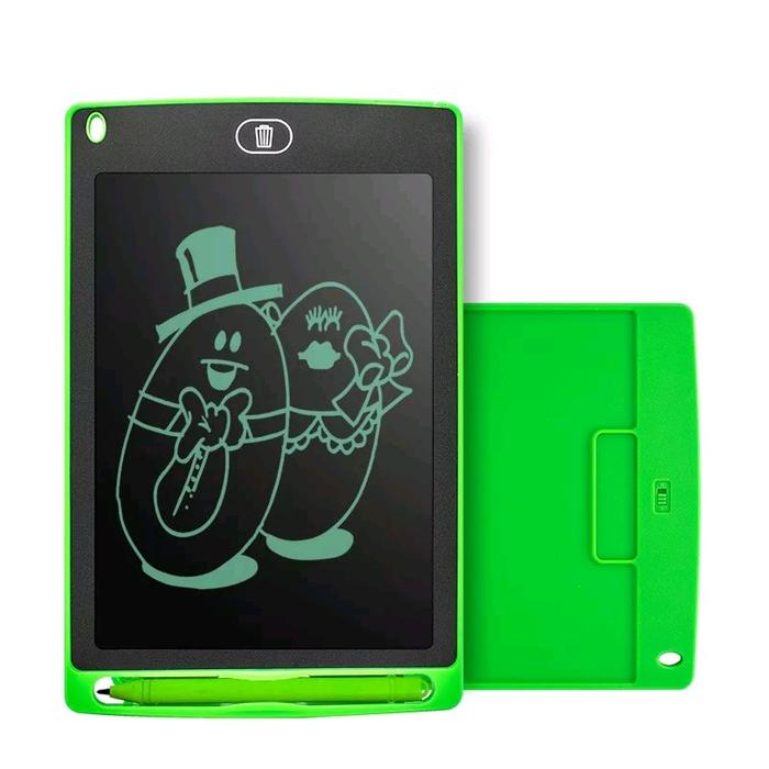 Gambar LCD Drawing Pad Writing Tablet untuk Anak dan Dewasa 8.5 inch - Hijau dari Naeco_NEW undefined Tokopedia
