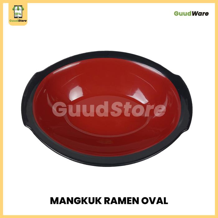 Gambar (12PCS) GUUDWARE - MANGKOK SAJI SAYUR/ MANGKUK SAJI  RAMEN OVAL Mangkuk dari Guud Store undefined Tokopedia