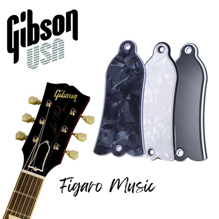 Instrument Ersatzteil Gitarre Truss Rod Cover Vergoldet - Metall Abdeckung Mit Schrauben Für Gitarren Gibson Les Paul