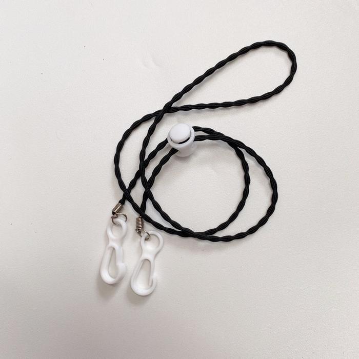 Gambar Dazscarf Strap Masker Basic Boba - Black dari Dazscarf undefined Tokopedia