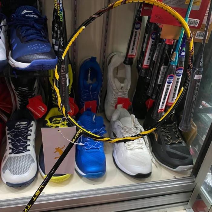 Gambar Raket Bulutangkis Original Bestray LBT TWO TARIKAN 32 LBS - Bestray kuning dari RAKETBADMINTON1 undefined 5 Tokopedia
