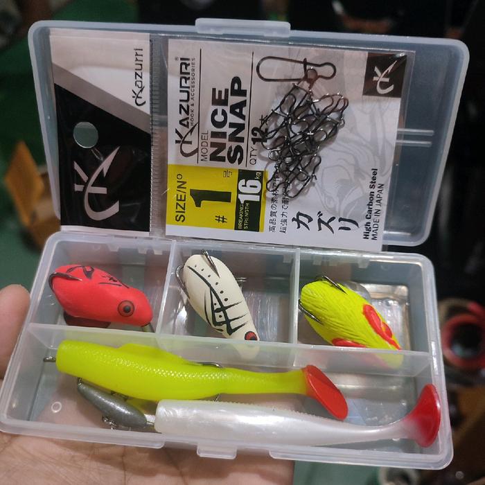 Gambar PAKET SOFT PROMO UMPAN CASTING GABUS DAN TOMAN - -, - dari A fishing undefined Tokopedia