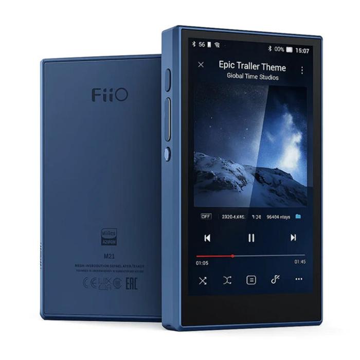 Gambar FiiO M21 / M 21 / M-21 CS43198*4 Android 13 Portable Digital Music Player - Blue dari Kuping Sensi undefined Tokopedia