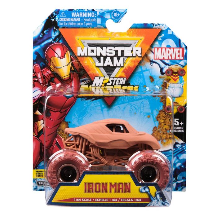 Gambar Mainan Monster Jam 1:64 Mystery Mudder Marvel #6071416 - Iron Man dari Toyspedia undefined Tokopedia