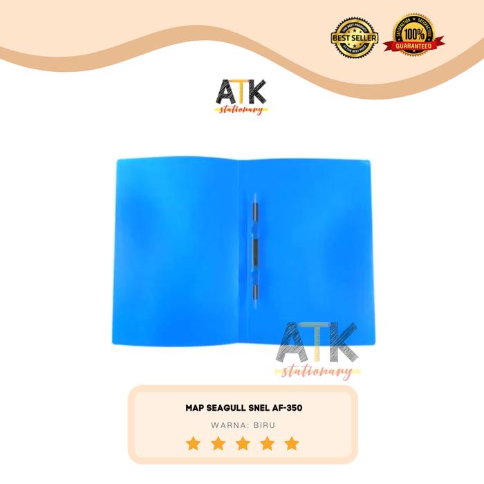 Gambar Spring File Seagull AF350 Snel / Map Plastik Seagul AF350 ( 1 Lusin) atk - Biru dari atkstationary undefined Tokopedia