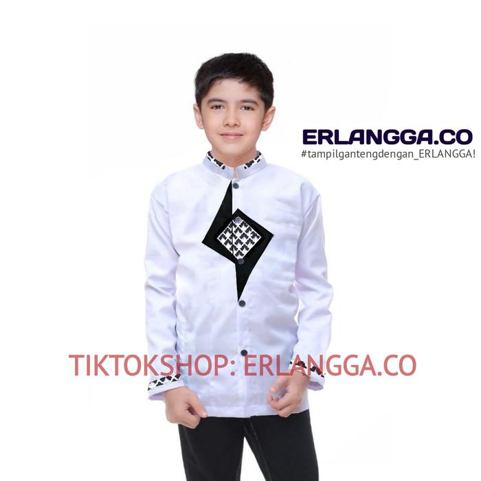 Gambar Baju Koko Anak Usia 6-12 Tahun Motif Naruto Suriken - Erlangga Exlusive - Suriken abu, 7-8 tahun dari ZAIRA.FASHION undefined 3 Tokopedia