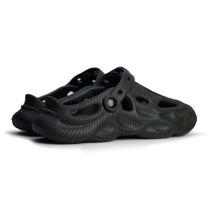 Gambar Sandal Pria LOGGO Atlantis warna Hitam size 37-44 Black - Hitam, 35/36 dari Loggo.id undefined Tokopedia