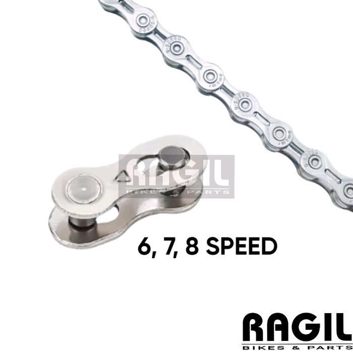 Gambar SAMBUNGAN RANTAI SEPEDA 6 7 8 9 10 11 SPEED MISSING LINK 116L MTB ROAD BIKE BALAP LIPAT SELI FEDERAL 116 L - 6 7 8 SPEED dari ragilbikes&parts undefined Tokopedia