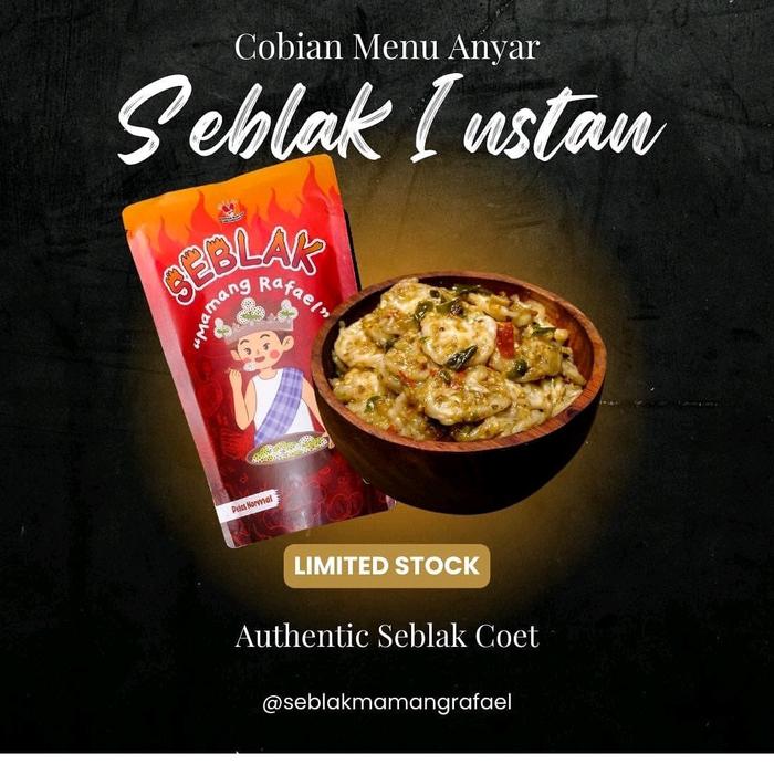 Gambar SEBLAK MAMANG RAFAEL ORIGINAL 100 % HALAL ENAAAAKK VIRAAALLLL Bawang Instan Pedas dari Beauty Deluxe undefined Tokopedia