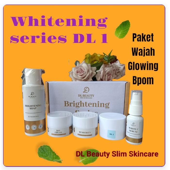 Gambar DL Slim & Skin Care Paket glowing BPOM Day Cream 10gr skincare cream perawatan wajah wanita cream glowing bpom krim paket cream wajah krim siang obat jerawat pembersih whitening jaminan dokter ahli berpengalaman AGEN RESMI - Paket lengkap 5 pc dari DLen Beuty Skincare undefined Tokopedia