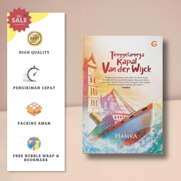 Gambar Novel Sastra Tenggelamnya Kapal Van Der Wijck oleh Hamka dengan Soft Cover dari NagaGrosir Store undefined Tokopedia