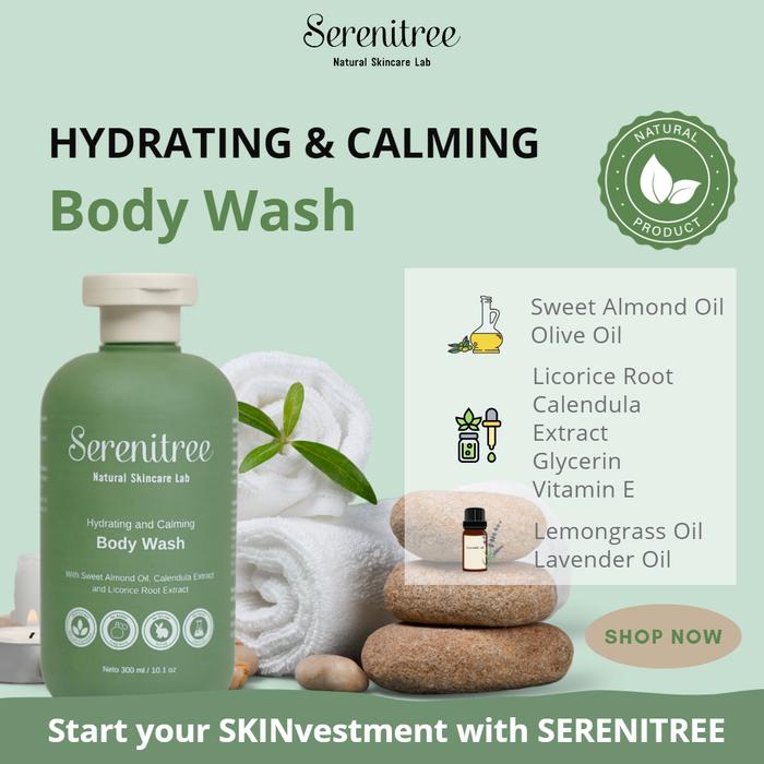 Gambar Serenitree Hydrating and Calming Body Wash - HCBW112, 300 ML dari Serenitree undefined Tokopedia