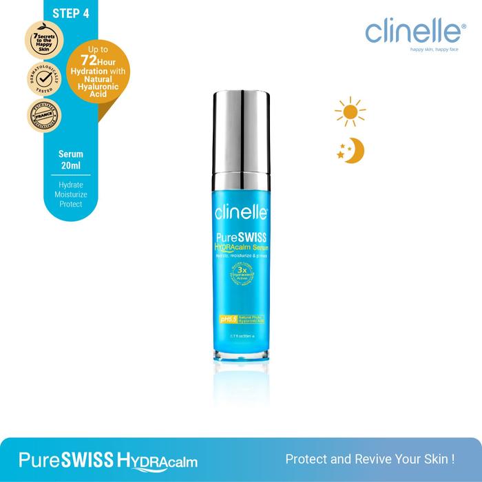 Gambar CLINELLE PureSwiss Hydracalm Serum 20 ml - Face Serum Wajah - PureSwiss Hydracalm Serum 20 ml dari Clinelleid undefined Tokopedia