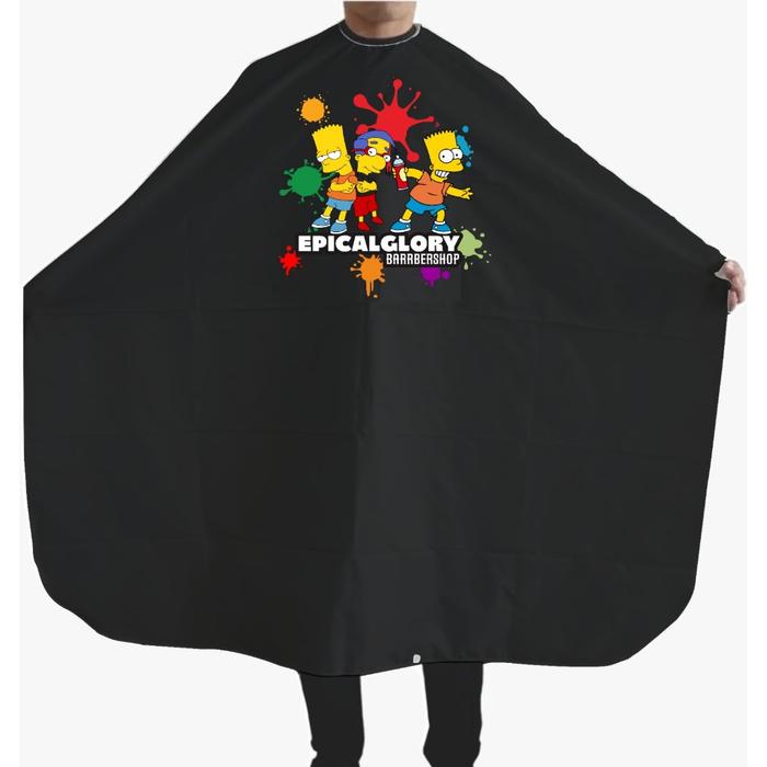 Gambar EPICALGLORY BARBERSHOP BALI KAIN KEP BARBER PREMIUM CUSTOM UK 160 X140 CM - Biru dari MASBROASIK PURWOREJO undefined Tokopedia