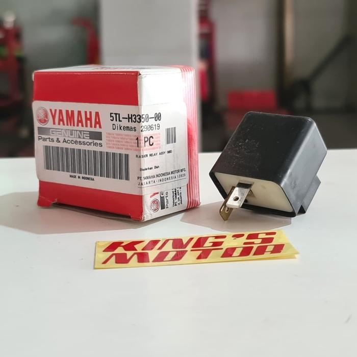 Gambar FLASHER SEN MIO SPORTY (5TL H3350) ASLI YAMAHA dari KingS Motor undefined Tokopedia