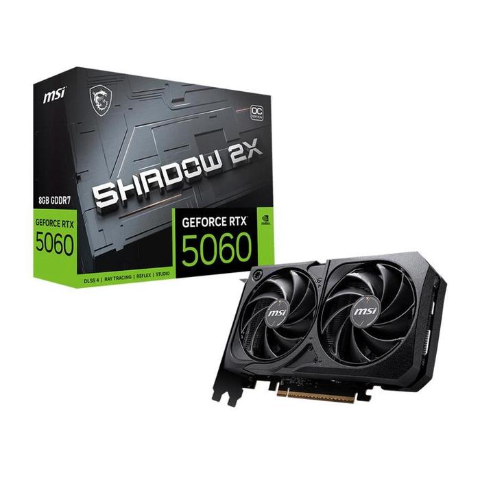 Gambar VGA Card MSI GeForce RTX 5060 SHADOW 2X OC 8GB GDDR7 128-bit dari KomputerMedan OS undefined Tokopedia