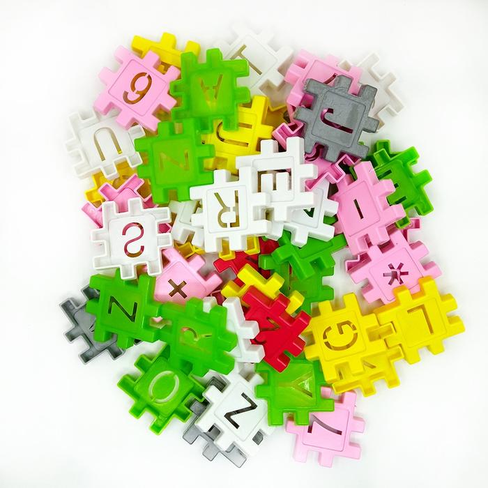 Gambar Kubus Huruf Plastik Mainan Edukasi - Random dari Grandia Shop Kota Tangerang Selatan Tokopedia