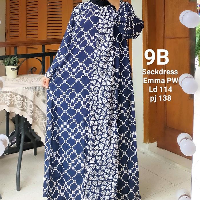 Gambar SECKDRESS EMMA PW BY LUZA ORI PEKALONGAN - 12B dari Zahra Batik Bogor undefined 5 Tokopedia