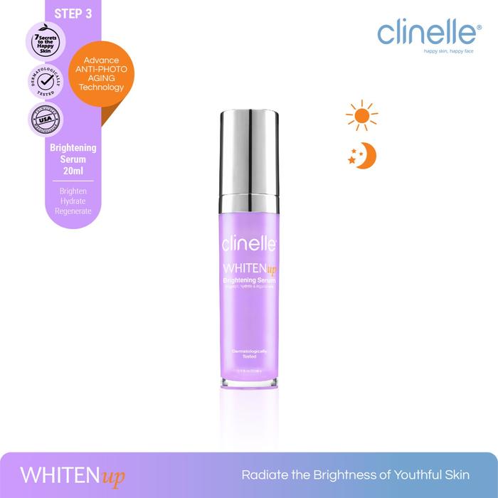 Gambar CLINELLE WhitenUp Brightening Serum 20 ml - CLINELLE WhitenUp Brightening Serum 20 ml dari Clinelleid undefined 4 Tokopedia