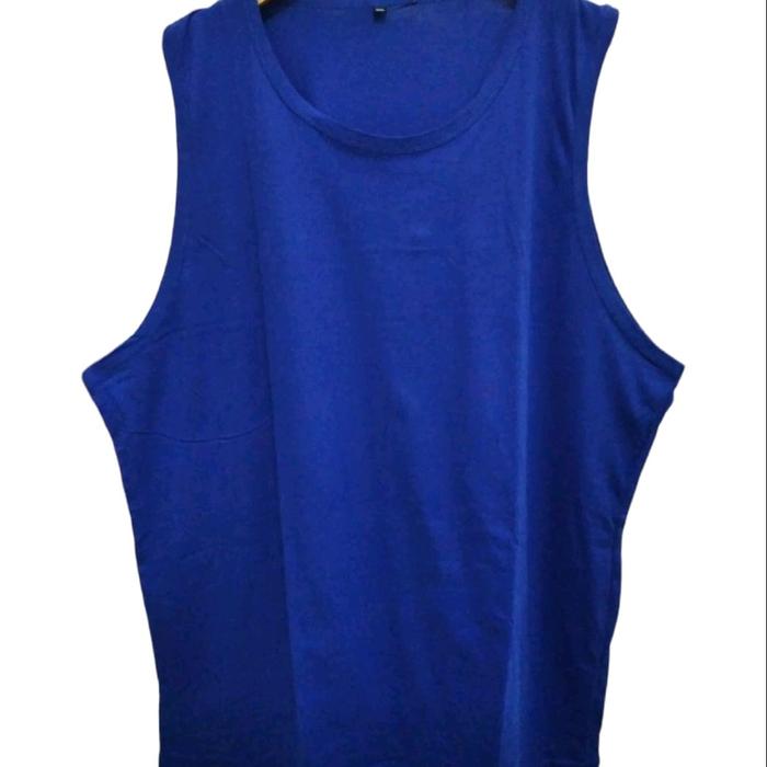 Gambar KAOS SINGLET LEKBONG POLOS 5XL 6XL JUMBO OVERSIZE BIG SIZE LENGAN BUNTUNG KATUN PRIA WANITA OLAHRAGA DISTRO - Hitam, 5XL dari TokoGrosiranJumbo undefined 2 Tokopedia