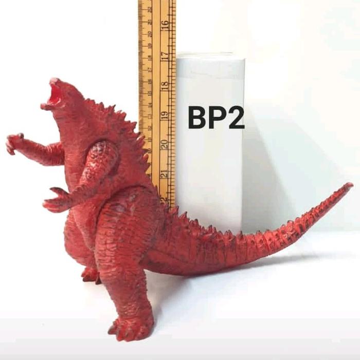 Gambar action figure godzilla besar earth thermal kaiju - orange dari toko dolanan figure undefined Tokopedia