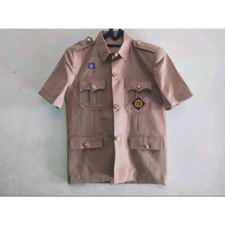 Gambar 1 stel SERAGAM PRAMUKA PEMBINA LAKI LAKI / PRAMUKA PDU PRMBINA /SERAGAM PRAMUKA GURU /SERAGAM PRAMUKA PNS / SETELAN SERAGAM PDU PRAMUKA / PRAMUKA PEMBINA / SERAGAM PRAMUKA PEMBINA GURU PNS baju celana Panjang Pendek Sekolah Katun - BAJU PDU saja, XL dari RIO SERAGAM SEKOLAH_NEW undefined Tokopedia