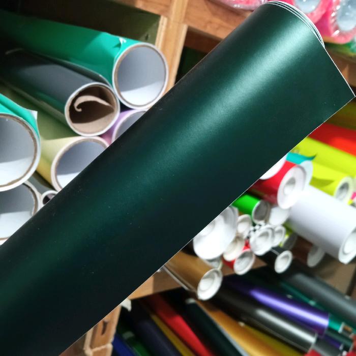 Gambar stiker skotlet motor dark green satin doff stiker variasi motor varian warna Motorcycle - dark green satin doff dari dewansticker undefined Tokopedia