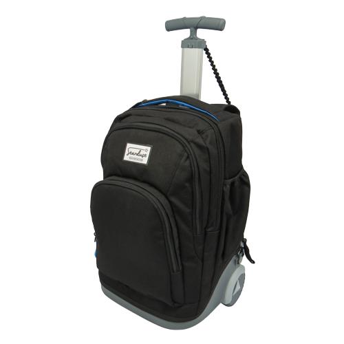 Gambar Stardust 2 in 1 Backpack and Trolley Premium - Tas Koper Sekolah Anak dengan Intelligent Strap System & Penutup Roda Otomatis Material Waterproof Ringan dan Kuat untuk Anak Usia 6 Tahun - BLACK dari Tosyen Okiedog Kota Administrasi Jakarta Utara Tokopedia