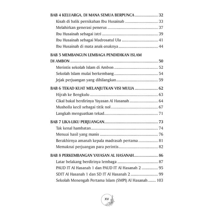 Gambar 3 - Husainah Hasan: Perempuan yang Menembus Batas Pendidikan. Sebuah Buku Biografi