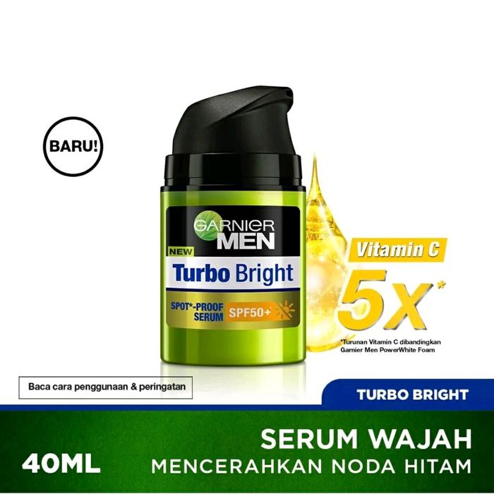 Gambar Garnier men serum cream acno fight | turbo bright 20 ml|40ml - turbo bright 40m dari cahya.beauty shop undefined Tokopedia