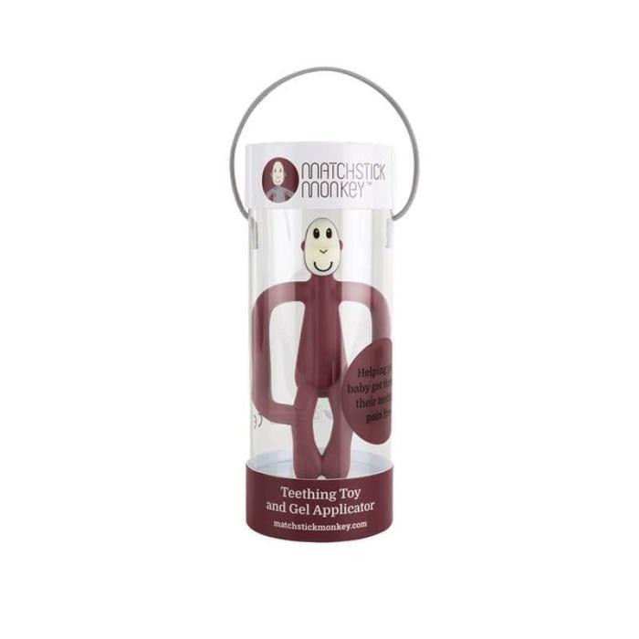 Gambar Matchstick Monkey Teething Toy And Gel Applicator 3M+ Co - Claret dari Zurmilo Storee undefined Tokopedia