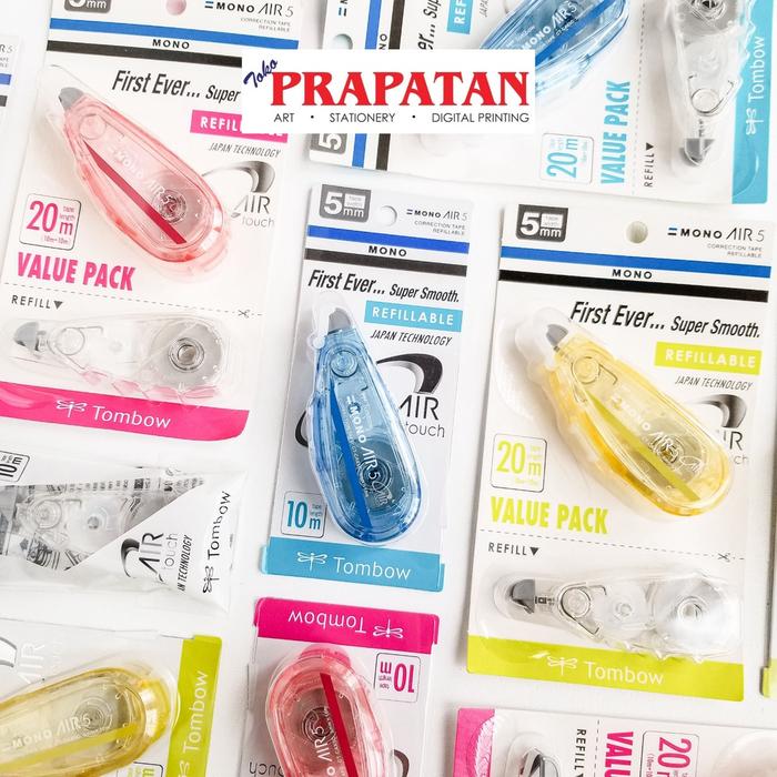Gambar Tombow Mono Air Refillable Correction Tape CT-CAX + Refill Pack - Pink 81CAR dari Toko Prapatan_NEW undefined 5 Tokopedia