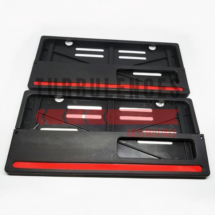 Gambar TERMURAH TEMPAT PLAT NOMOR MOTOR COVER TEMPAT DUDUKAN PLAT MOTOR VARIASI SEPERTI STANDAR HONDA - UNIVERSAL BISA SEMUA MOTOR - Merah dari VelocityStoreID undefined Tokopedia