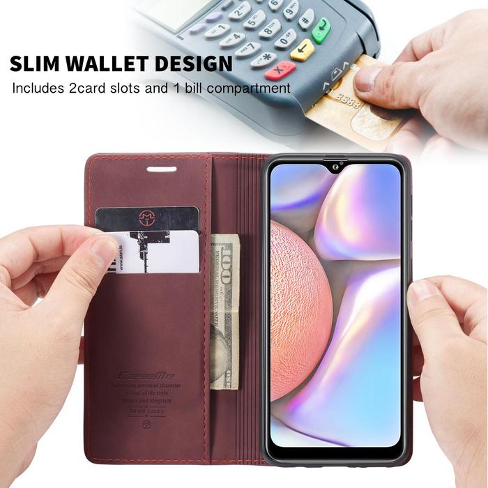Gambar Flip Case Caseme Cover Leather Wallet Dompet Case For Xiaomi Redmi 13 13C - Maroon, 13 dari Importking undefined Tokopedia