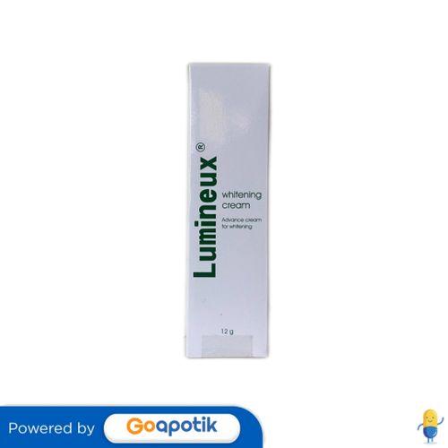 Gambar LUMINEUX WHITENING CREAM 12 GRAM TUBE dari Apotek Age Farma Apt by GoApotik undefined Tokopedia