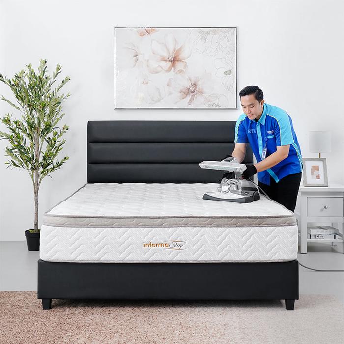 Gambar JASA PEMBERSIHAN MATRAS - VAKUM TUNGAU ,BAKTERI, DEBU ( QUEEN ) dari Clean and Care by Informa undefined Tokopedia