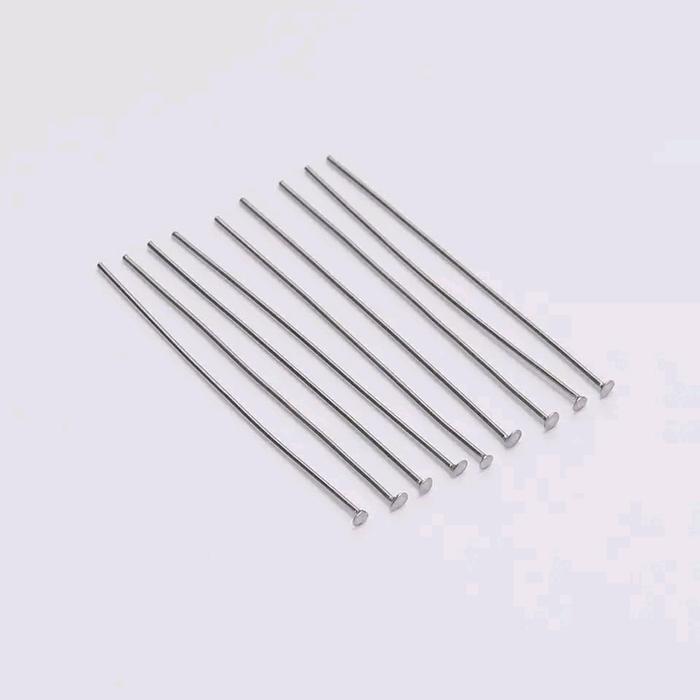 Gambar (20 gram) Paku T Headpin Paku Jarum Paku Aksesoris - Silver dari GemintangtanjungAcc undefined Tokopedia