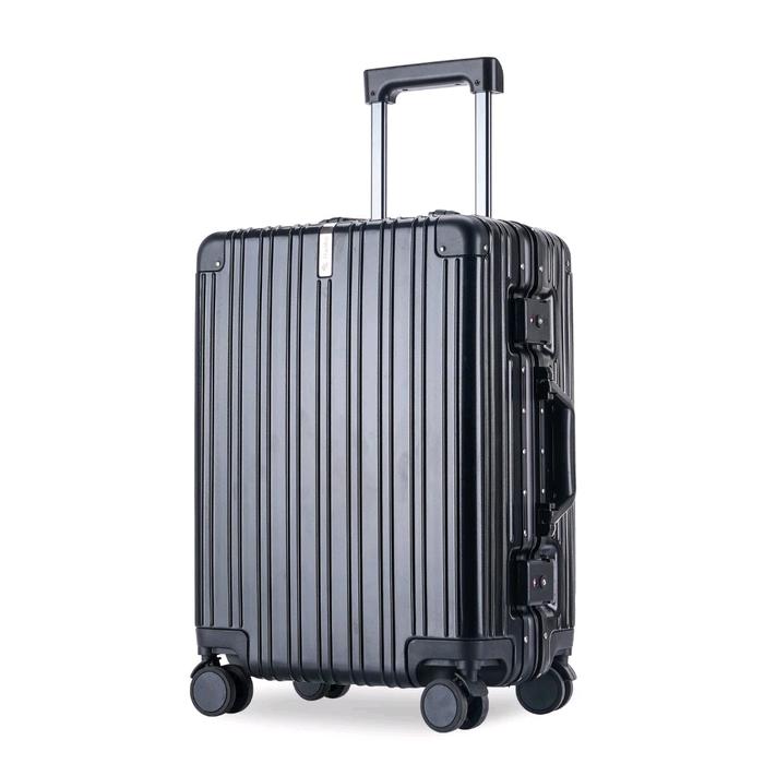 Gambar Koko Denis Koper HANKE HK020 Koper 20 Inch - 24 Inch - 28 Inch Kabin Bagasi Pesawat TSA LOCK  4 Roda 360 Rotasi Anti Maling - Black, 20 Inch Kabin dari GROSIR TAS KOPER JAKARTA undefined Tokopedia