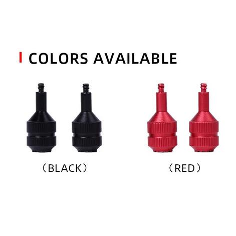 Gambar Sunnylife Aluminum Alloy Control Sticks Storable Thumb Rocker Joysticks for DJI FPV Remote Controller 2/3/ RC PRO - HITAM dari Devil Store Indonesia undefined Tokopedia