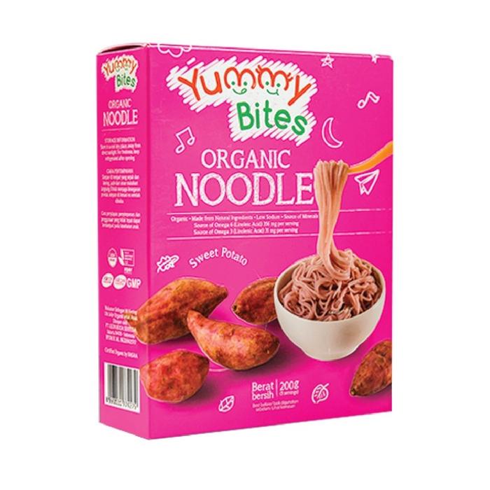 Gambar Yummy Bites Organic Noodle Mie Organik Makanan Bayi MPASI - Sweet Potato dari AsiBayi undefined Tokopedia