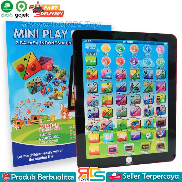 Gambar Mainan Edukasi Anak Playpad Mini 2 Bahasa / Mainan Belajar Anak dari RDS TOYS undefined Tokopedia