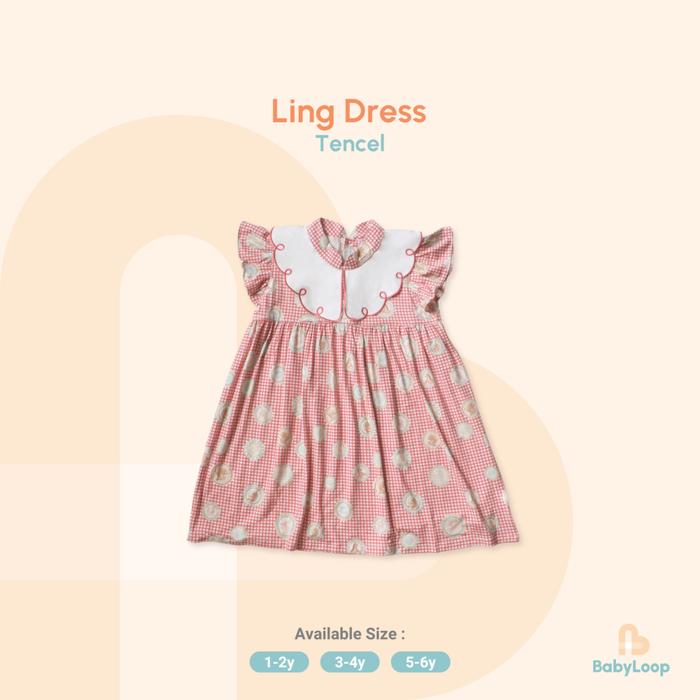 Gambar Baju Anak Tencel - Ling Dress TENCEL™ Modal Animal Harmony - Baby Loop - 5-6 Y dari Baby Loop Indonesia undefined Tokopedia