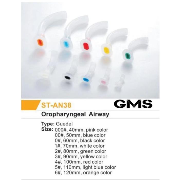 Gambar Guedel Airway Onehealth / Oropharyngeal Airway / Gudel - 50mm dari General Medical Alkes Shop undefined Tokopedia