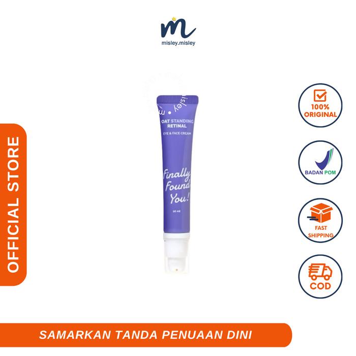 Gambar FINALLY FOUND YOU! FFY OATstanding Retinal - 2in1 Eye & Face Cream Krim untuk Mata Panda dan Kerutan 20ml - FFY - RETINAL EYE CREAM dari misley misley undefined Tokopedia
