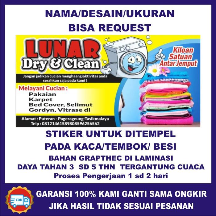 Gambar CingWangPrint Cetak Stiker Custom untuk Plang atau Neon Box TOKO Kantor Dll Bisa Request dan Free Design - 100 x 80 cm, Tanpa Anti Goresi dari 4SrikandiStore undefined Tokopedia
