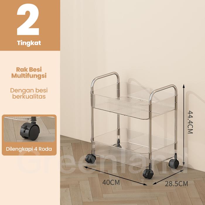 Gambar Greenland Rak susun serbaguna rak aesthetic kamar rak susun 4 tingkat rak dapur serbaguna rak bumbu dapur estetik aesthetic rak perlengkapan bayi rak kamar mandi HRK515 Mainan Penyimpanan - 2T-Putih dari Greenland.id undefined Tokopedia