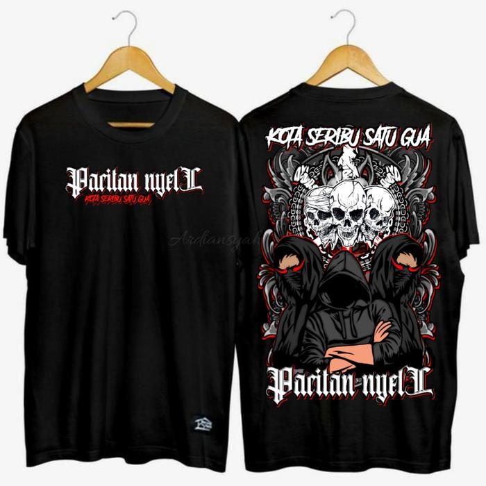 Gambar Kaos KOTA PACITAN NYELL Kaos katun murni - Int:XXL, Putih dari Fatirrahmah Store undefined 5 Tokopedia