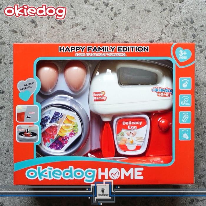 Gambar Okiedog Home Electronic Eggbeater Set Mixer Mainan masak Dapur Bakery - Okiedog dari Toysgraphy undefined Tokopedia