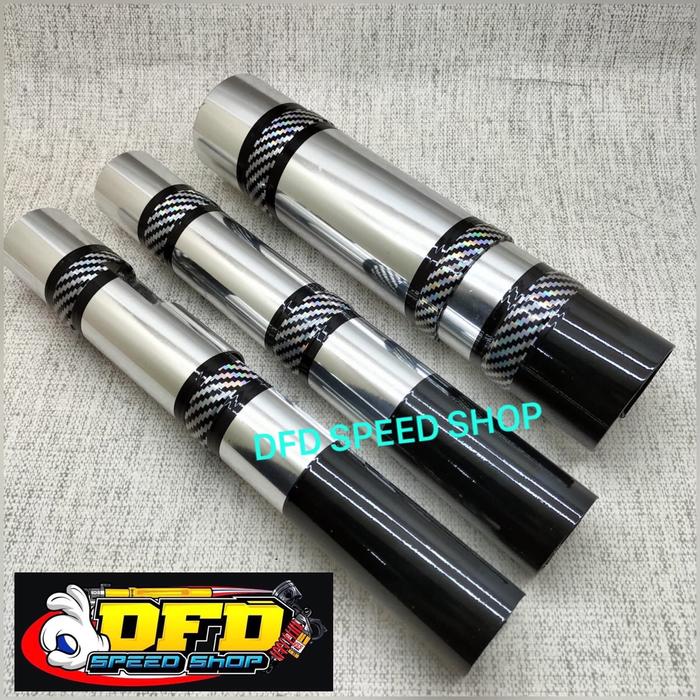 Gambar Cover Shock depan Belakang set Variasi carbon hologram pnp motor Mio Beat Scoopy Vario 125/150 Motorcycle - Merah, Mio dari DFD SPEED SHOP undefined 5 Tokopedia